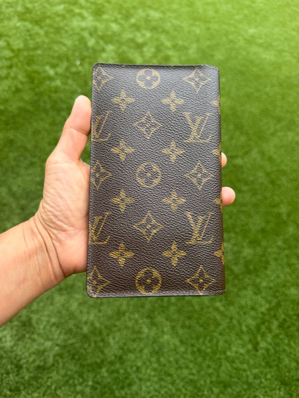Vintage Louis Vuitton Monogram Checkbook Wallet